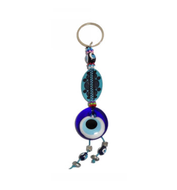 Accessories,Μπρελόκ Ccb, Μπλε, Ασημί, Μάτι | 6229-727