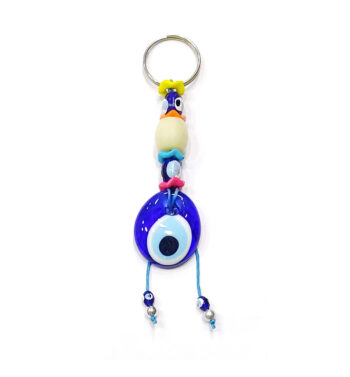Accessories,Μπρελόκ Ccb, Μπλε, Ασημί, Μάτι | 6229-735